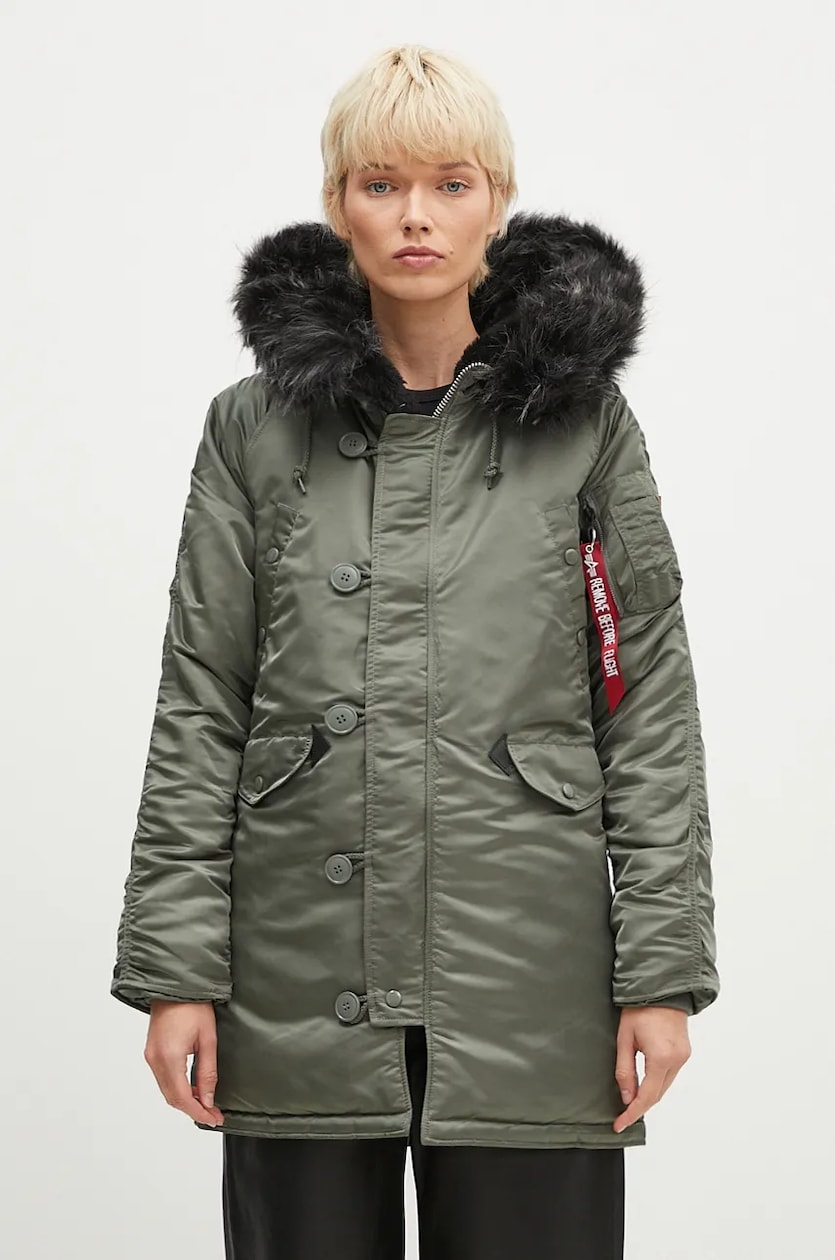 Woolrich down parka Yetna Raccoon PRM EU