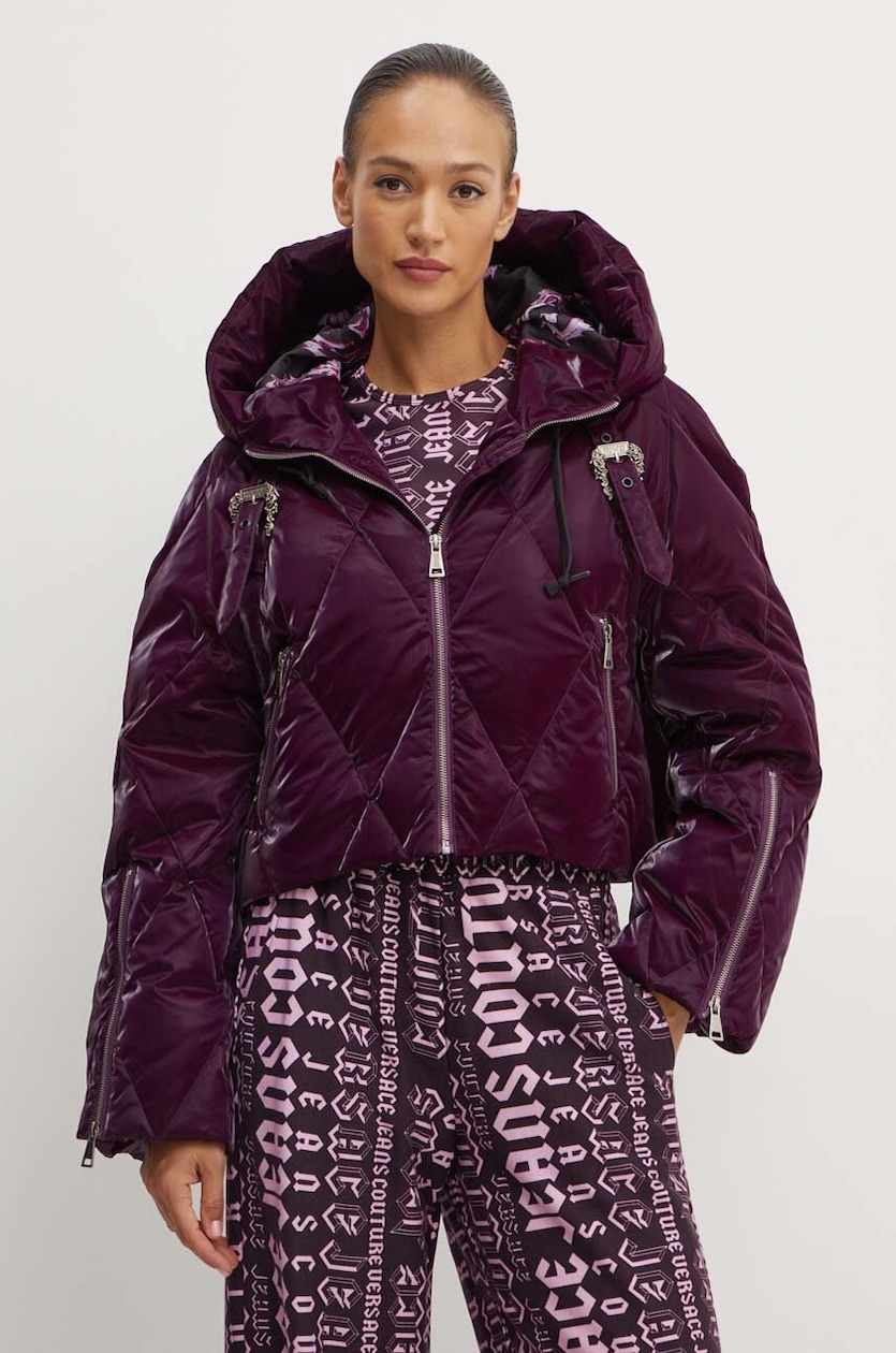 Giacca Piumino Versace Rosso Versace Jeans Couture Piumino