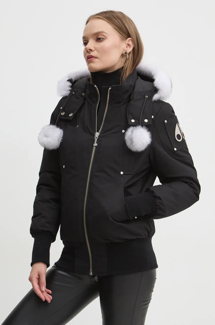 Пуховая куртка MOOSE KNUCKLES Debbie женская цвет чёрный зимняя