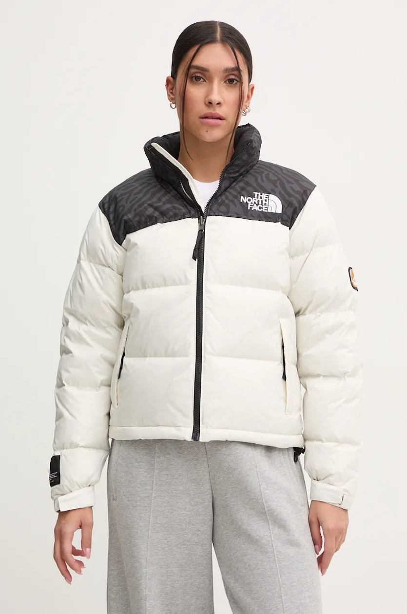 North face nuptse bianco clearance