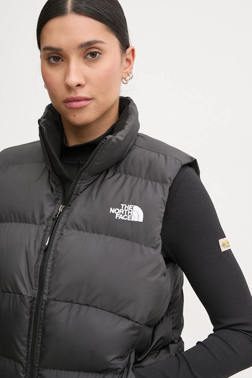 Gray north face vest discount