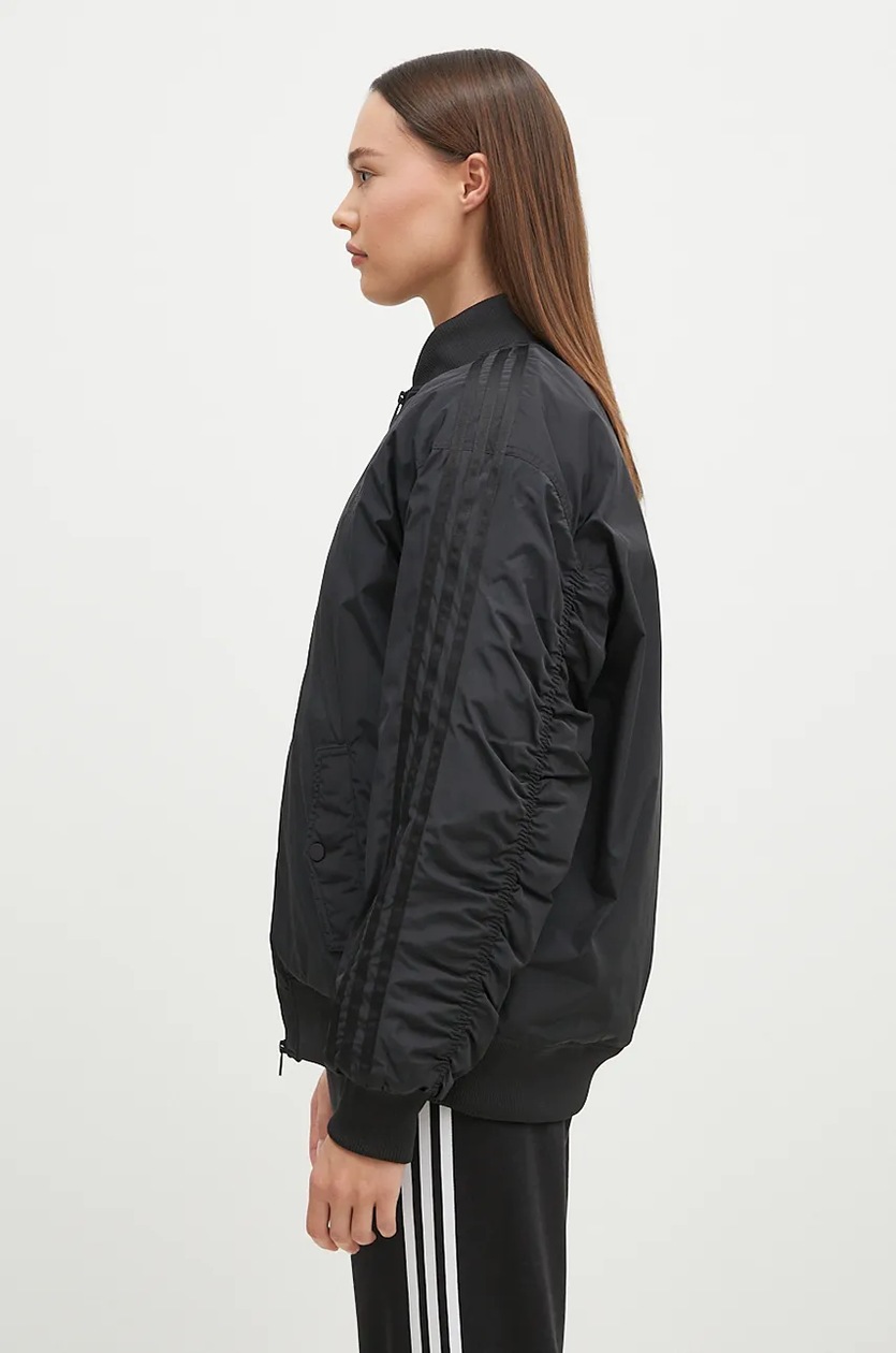 アウターその他 adidas Oversized SST bomber jacket black IW8422 アディダス オーバーサイズ SST ボンバージャケット - ブラック