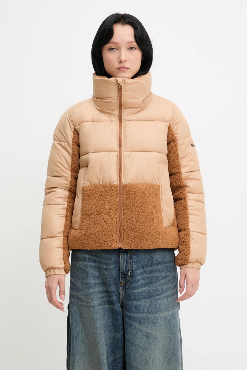 Columbia down jacket Amaze Puff brown color 2133714 at PRM US