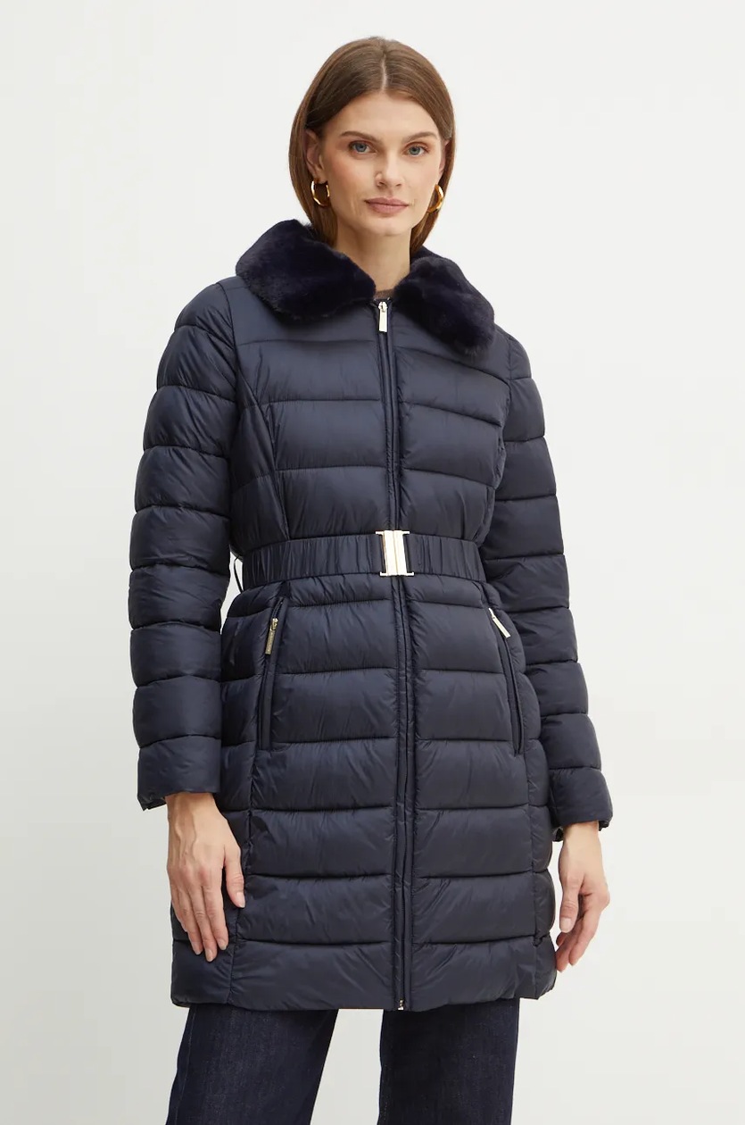 MＫT　レディース　BLK M Куртка MICHAEL Michael Kors женская цвет синий зимняя 77B6597M42