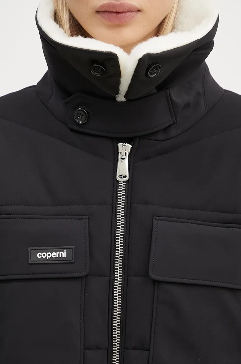 ジャケット COPERNI Women Jackets COPV78F3004 BLK BLACK Coperni jacket C+ Bomber Jacket PRM EU
