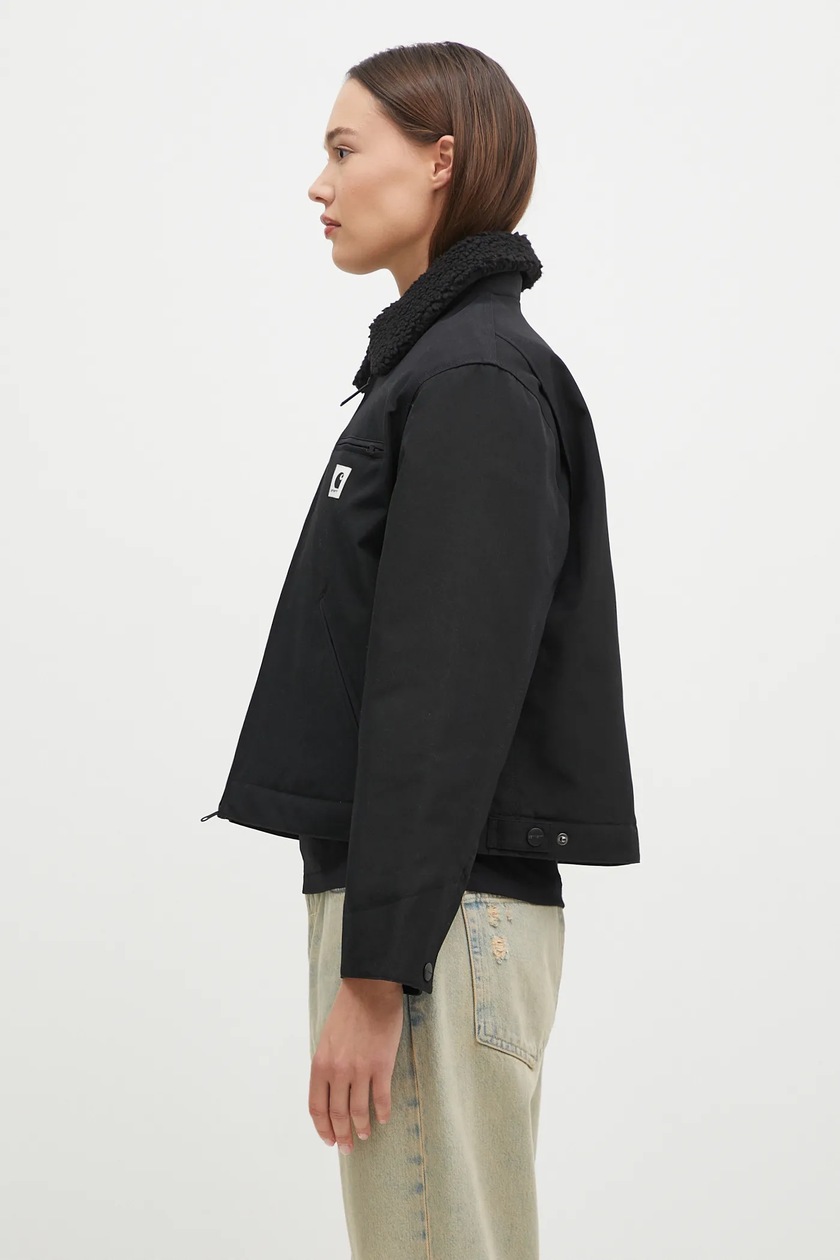 Carhartt】 カーハート ブラックデニムカバーオール シャツ