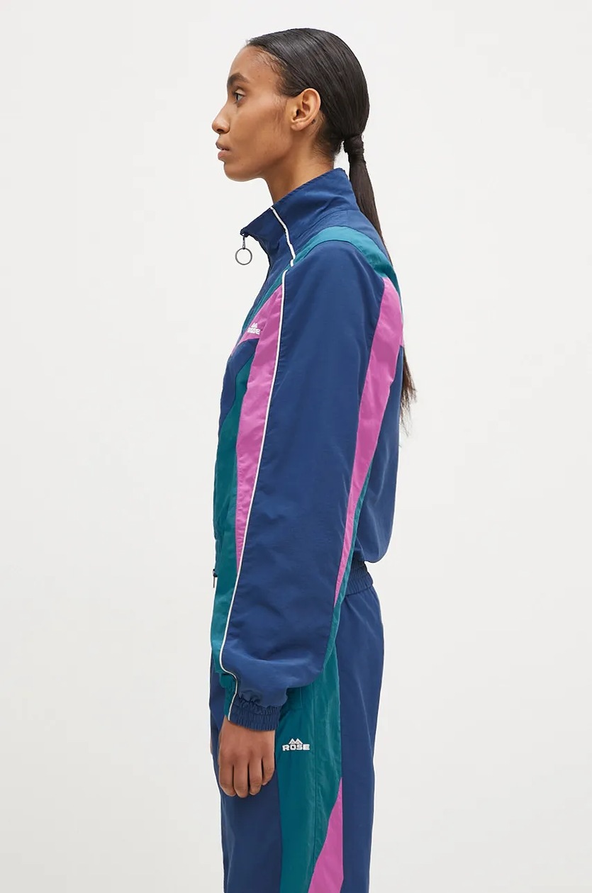 Martine Rose jacket Shrunken Track Jacket women's blue color