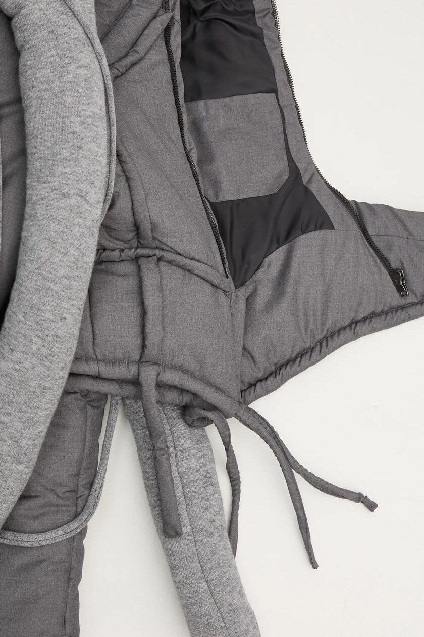 Ottolinger jacket Deconstruced Cropped Puffer Jacket PRM EU