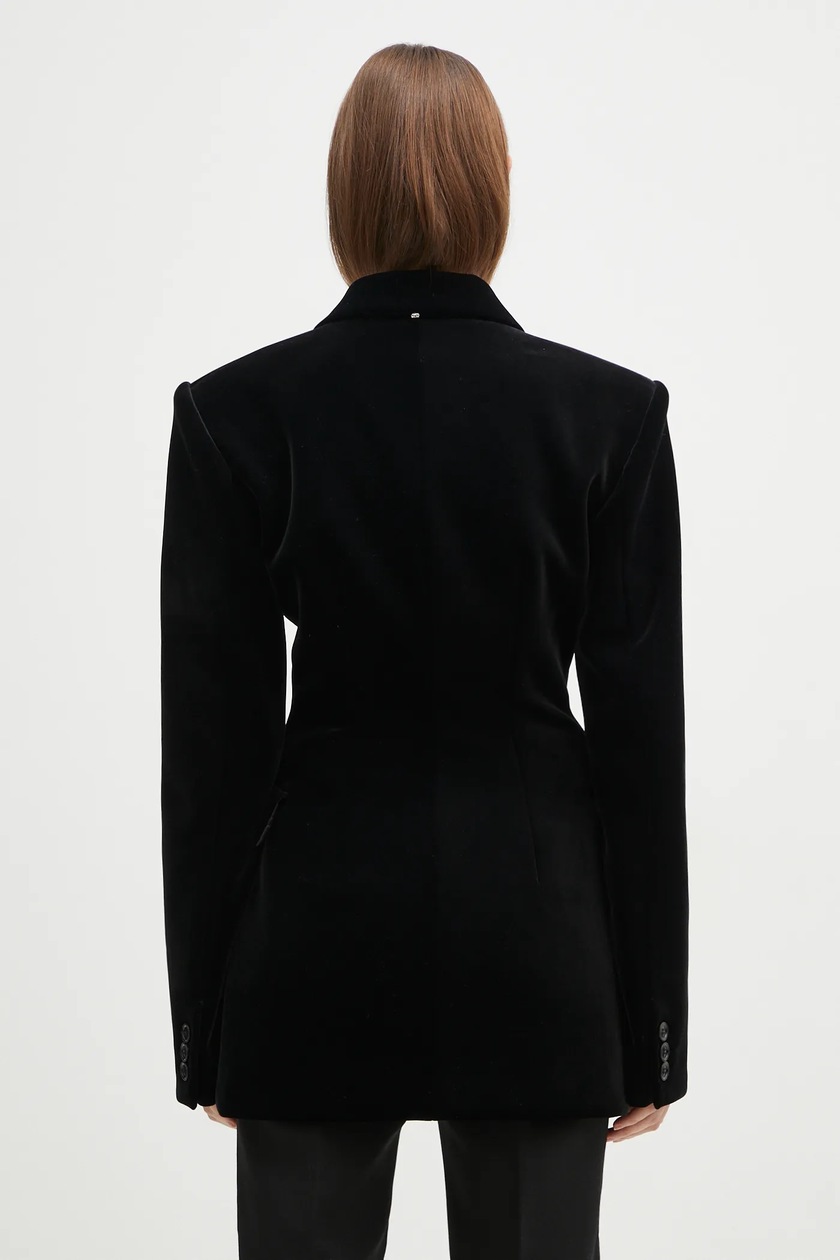 【送料&関税込】Sportmax Cera Blazer Linen and viscose twill blazer, white | Sportmax
