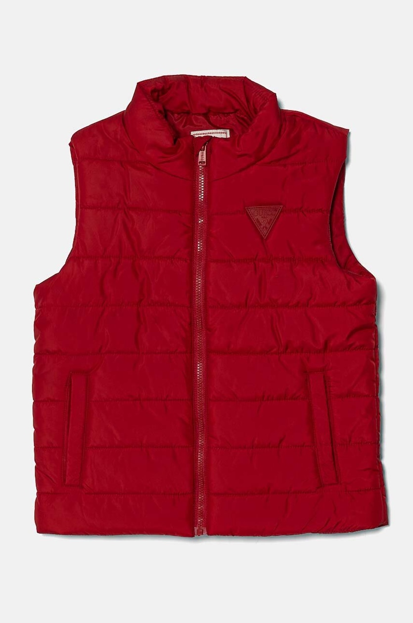 Gilet Gilet For Bambini For Ragazzi Solido Colletto Rotondo Morbido Caldo Down Gilet Gilet Ragazza Senza Maniche Bambini Gilet Inverno For 1-6 Y - Foto 4