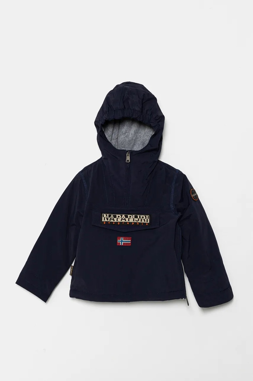 NAPAPIJRI ネイビー ジャケット Napapijri Kurtka przejściowa Rainforest NP0A4HES Granatowy