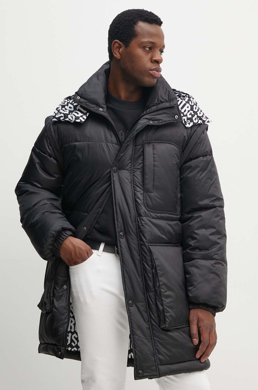 Куртка Versace Jeans Couture мужская цвет чёрный зимняя 77GAS428