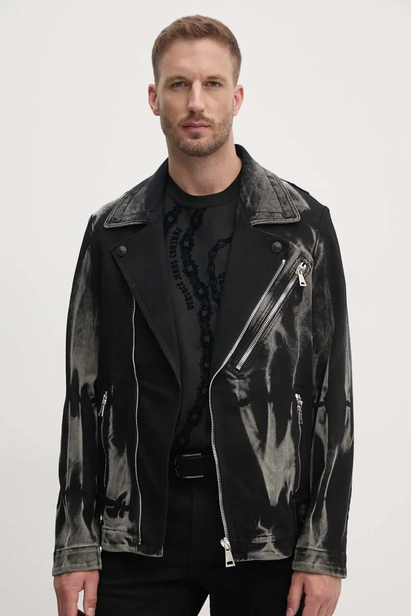 Versace Jeans Couture giacca da motociclista jeans acquista su Answear ANSWEAR