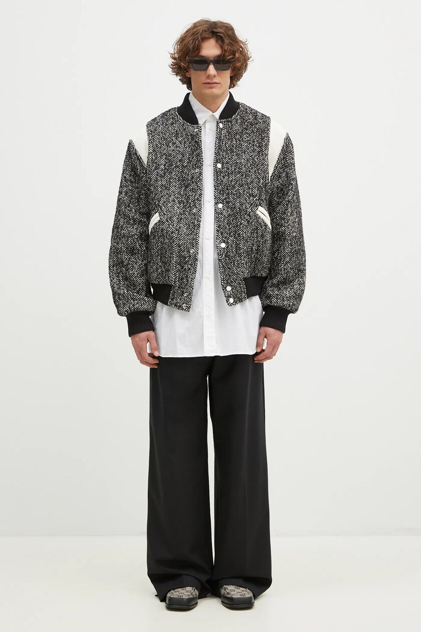 Kenzo wool blend bomber jacket Wool Varsity Jacket PRM EU Kenzo wool blend bomber jacket Wool Varsity Jacket PRM EU