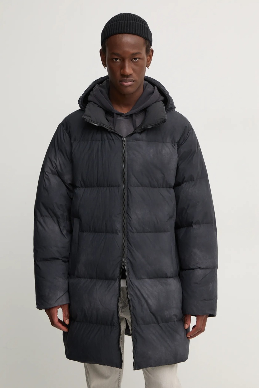 Diesel kurtka puchowa W-RAVEEL męska kolor czarny zimowa oversize