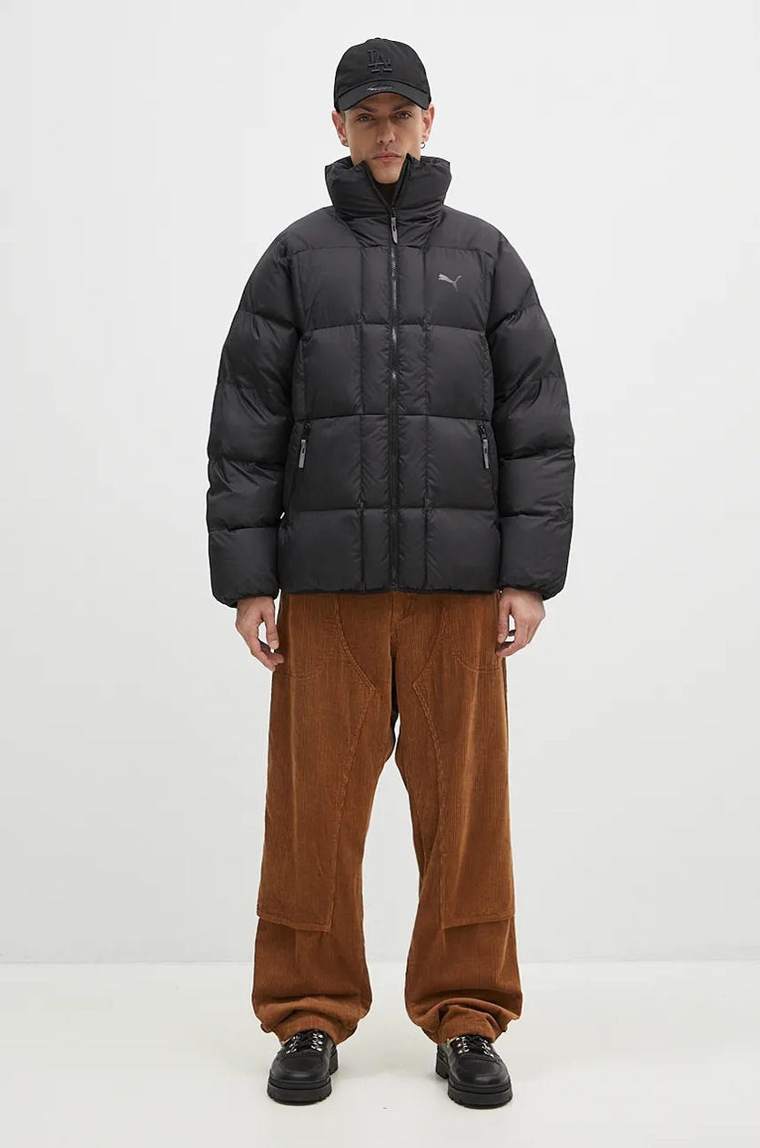 Puma jacket Puffer Jacket men's black color 626506 at PRM US