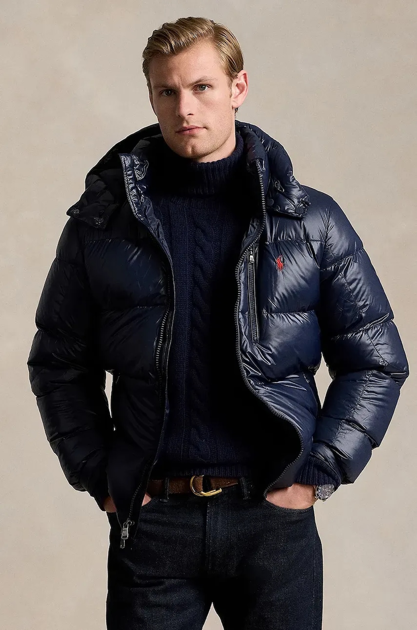 Mens polo ralph lauren puffer jacket hot sale