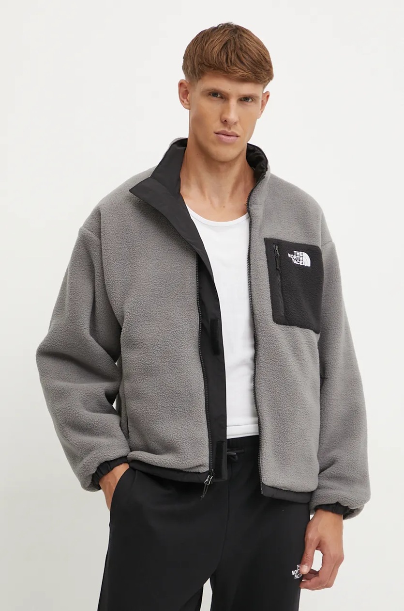 【FRED PERRY】SHORT JACQUARD PARKA（GRAY） Fred Perry jacket Cropped Parka PRM EU