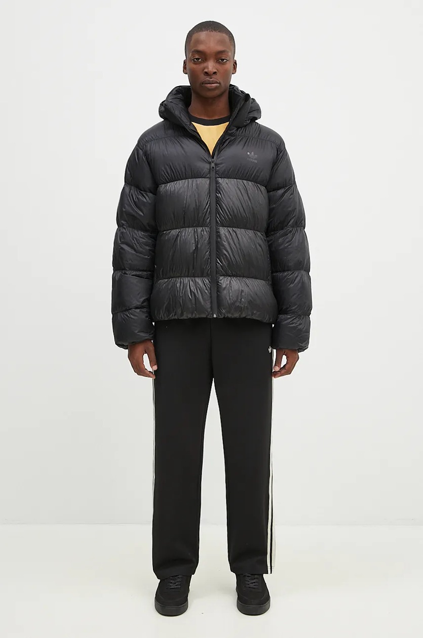 adidas Originals down jacket Down Regen Adic men's black color