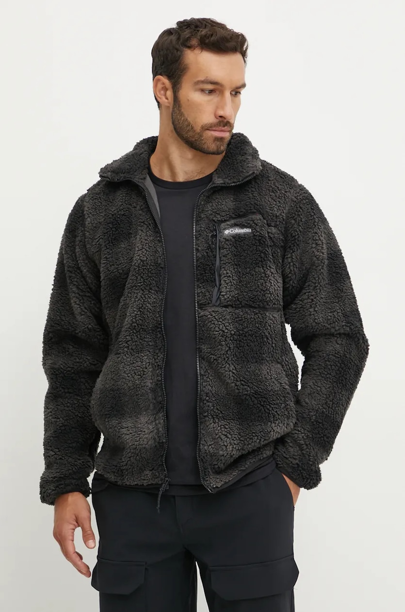 Columbia winter pass fleece black sale