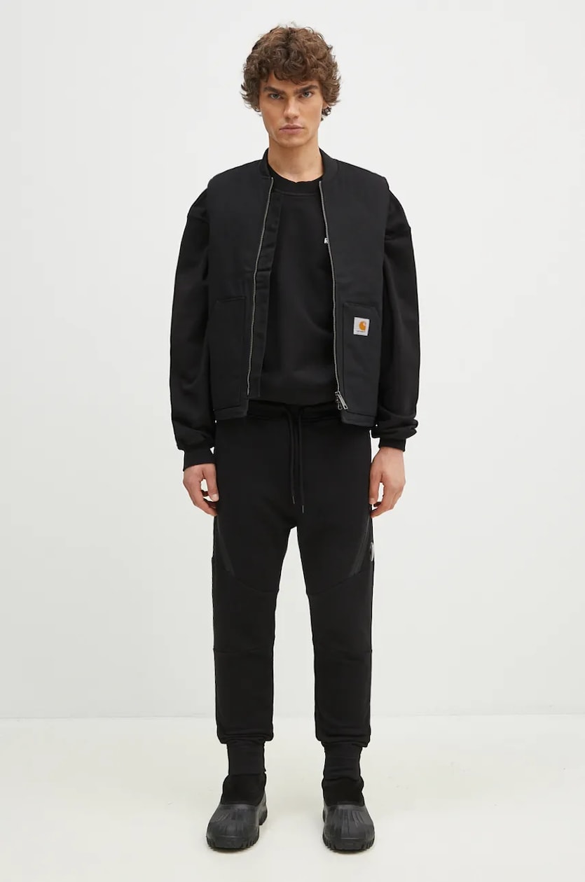 Carhartt WIP vest Classic Vest men's black color I015251 Carhartt WIP vest Classic Vest men's black color I015251