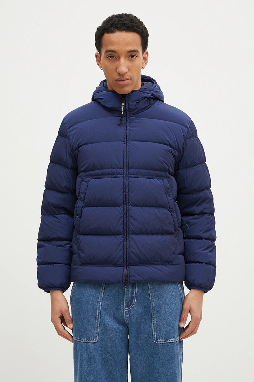 C.P. Company jacket navy blue color 18CMOW050A005991G at PRM US
