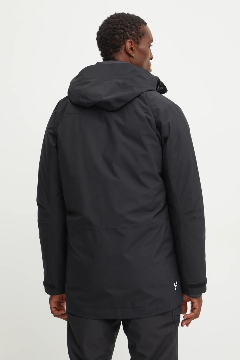 Haglöfs kurtka sportowa puchowa Asp 3-in-1 GTX kolor czarny