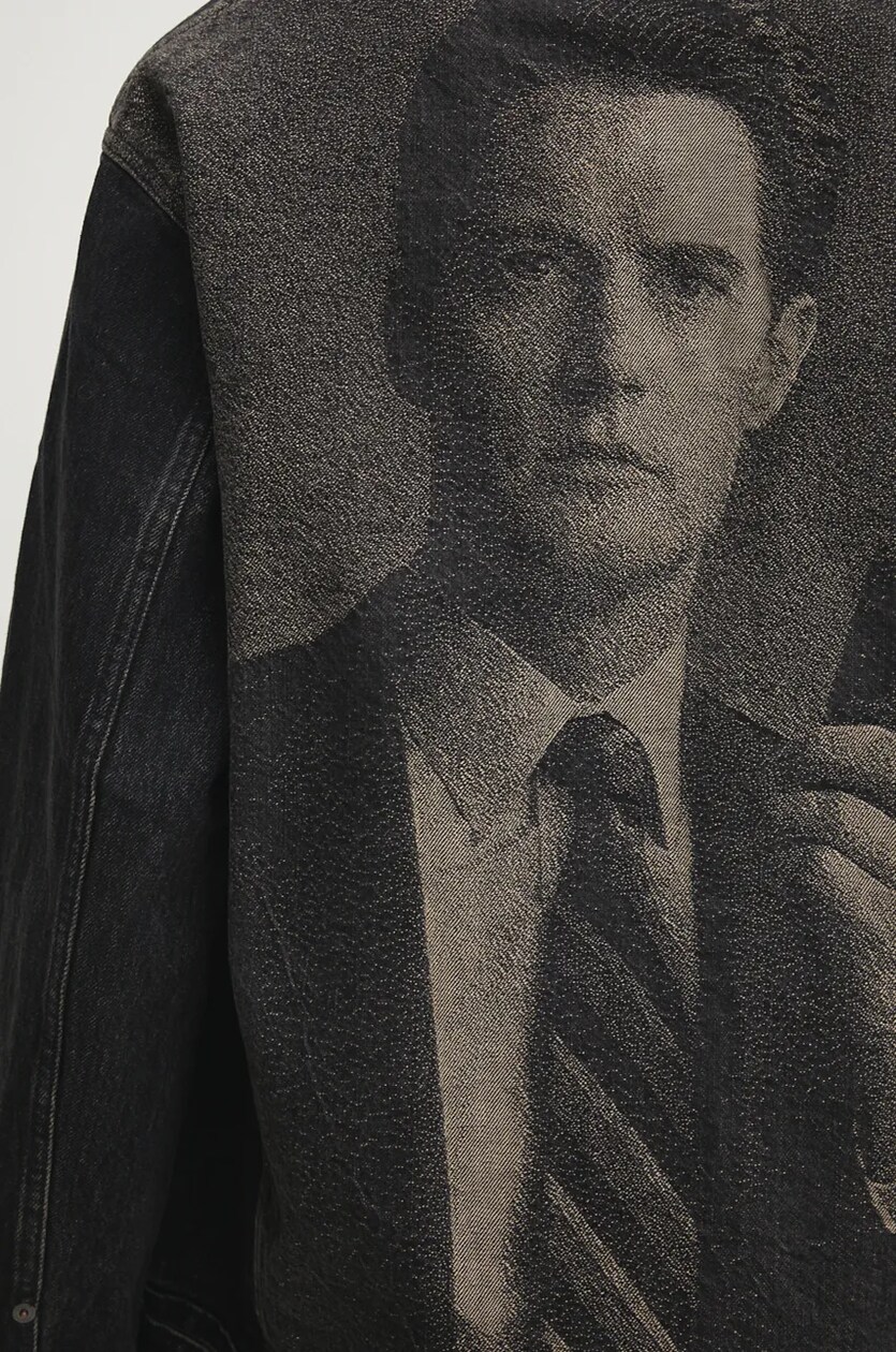 Undercover denim jacket x Twin Peaks men's black color Undercover denim jacket x Twin Peaks men's black color