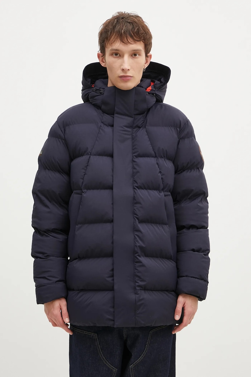 Napapijri jacket 20-22 Puf L men's navy blue color NP0A4HEJ1761 at Napapijri jacket 20-22 Puf L men's navy blue color NP0A4HEJ1761 at