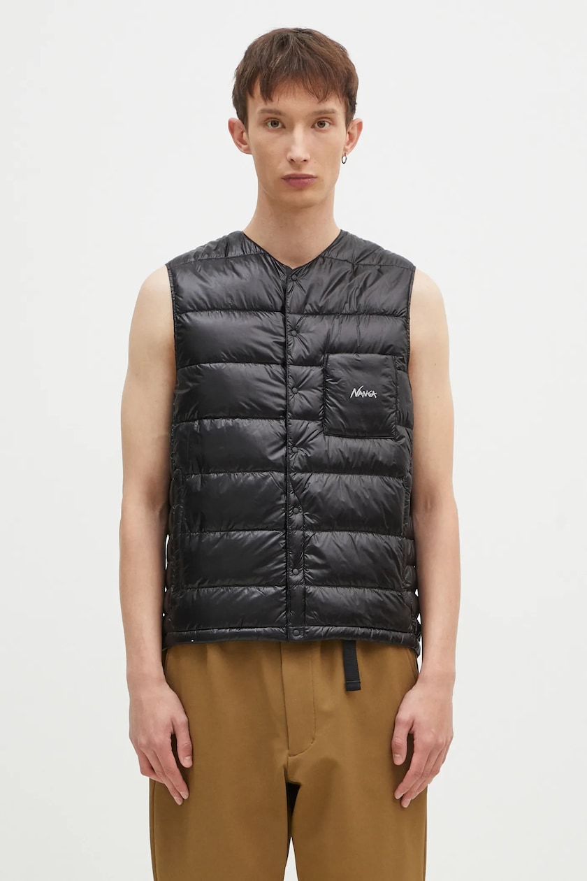 Nanga down vest Inner Down Vest men's black color ND2441.1A900.A Nanga down vest Inner Down Vest men's black color ND2441.1A900.A