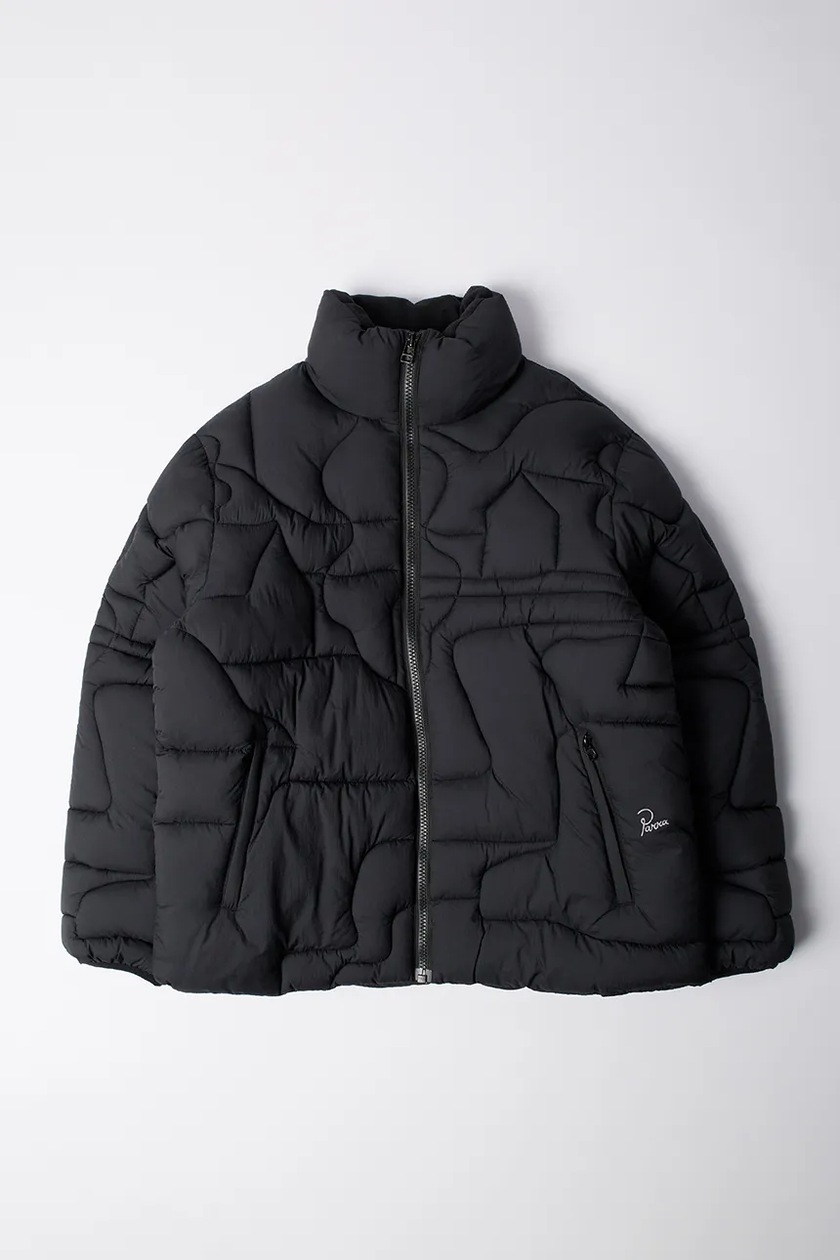by Parra jacket Boring Village Puffer Jacket men's black color
