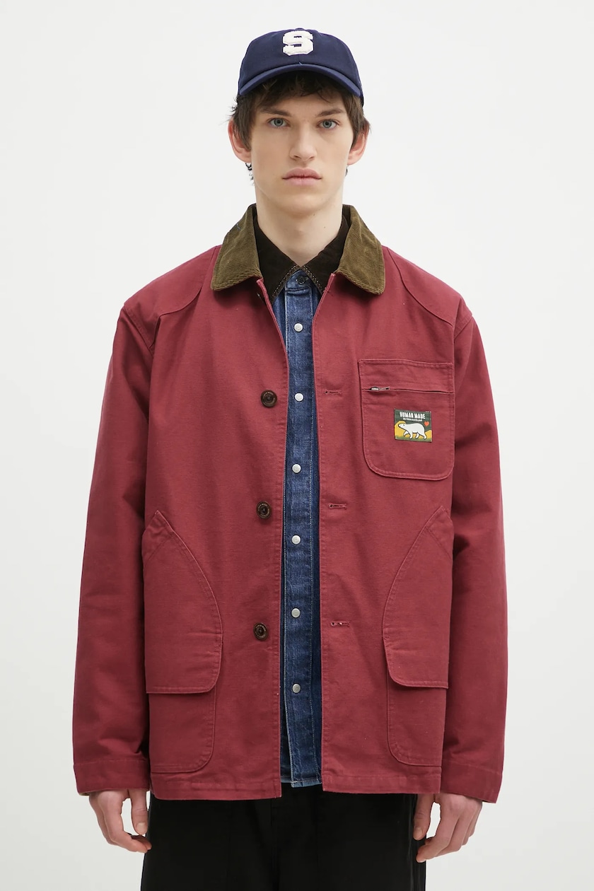 Human Made woolen shirt jacket Wool Hunting Jacket PRM EU Human Made woolen shirt jacket Wool Hunting Jacket PRM EU