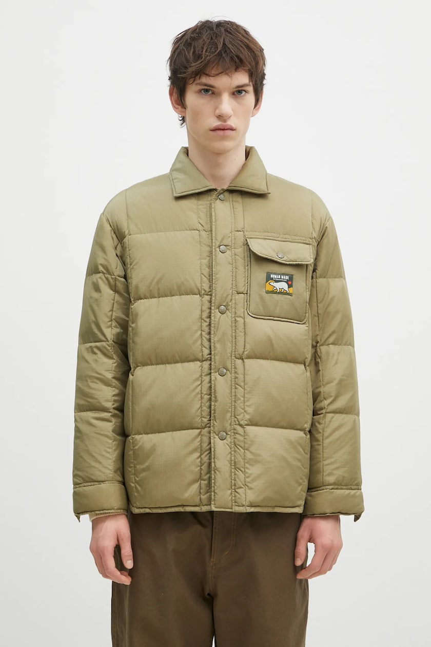 Human Made corduroy jacket Dachs Corduroy Work beige color Human Made corduroy jacket Dachs Corduroy Work beige color