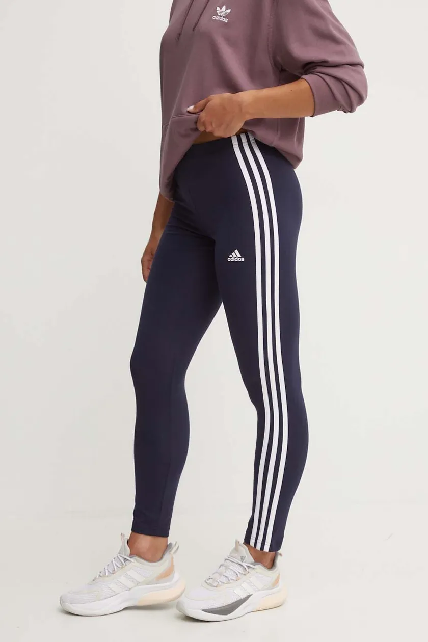 Blue addidas fashion leggings