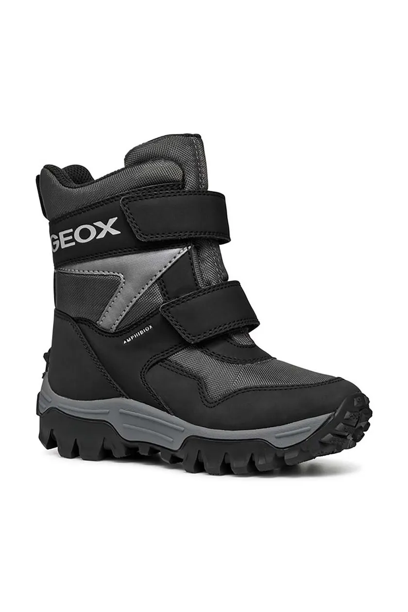 Geox cizme de iarna copii HIMALAYA ABX culoarea gri J46FRE.0FU50 ANSWEAR.ro