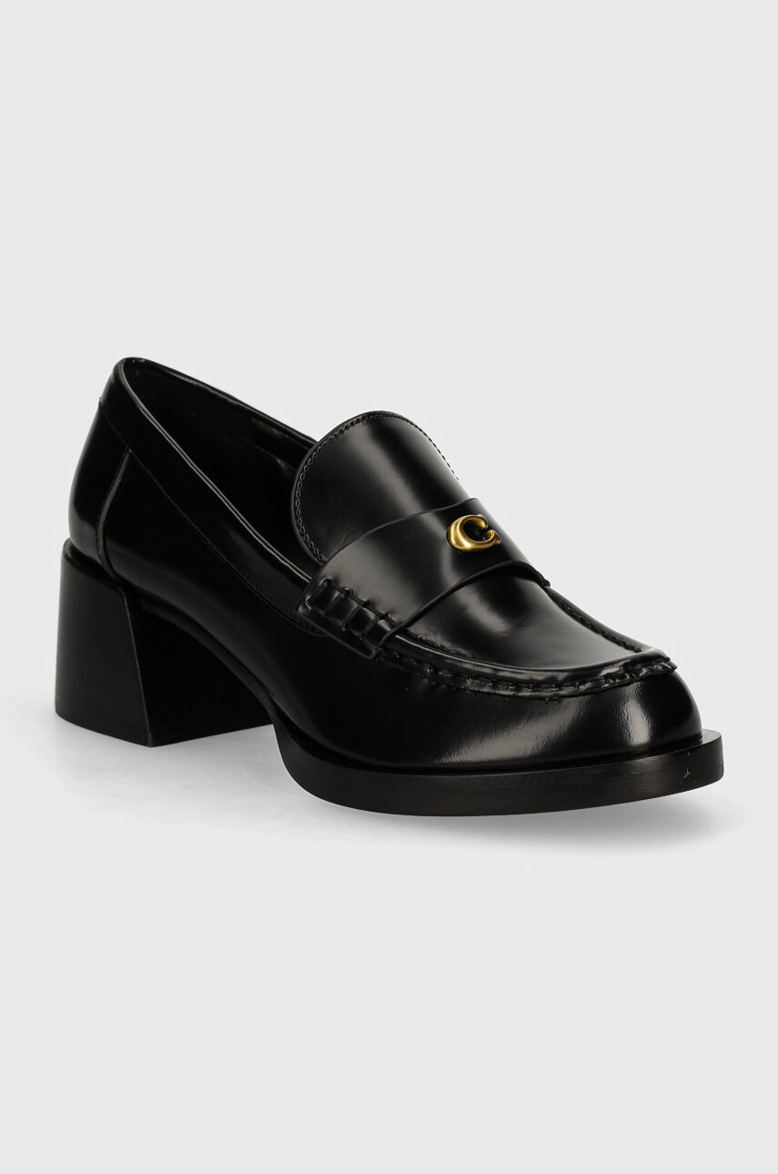 Coach patent leather shoes hot sale