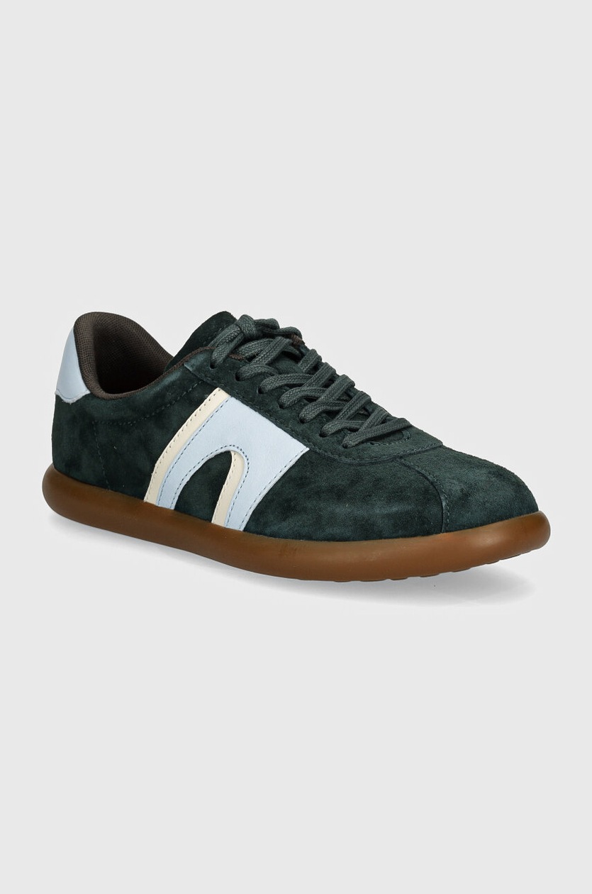 CAMPER|SNEAKERS (Karst (K201439-024)) Camper sneakersy nubukowe Karst kolor zielony K201439-024