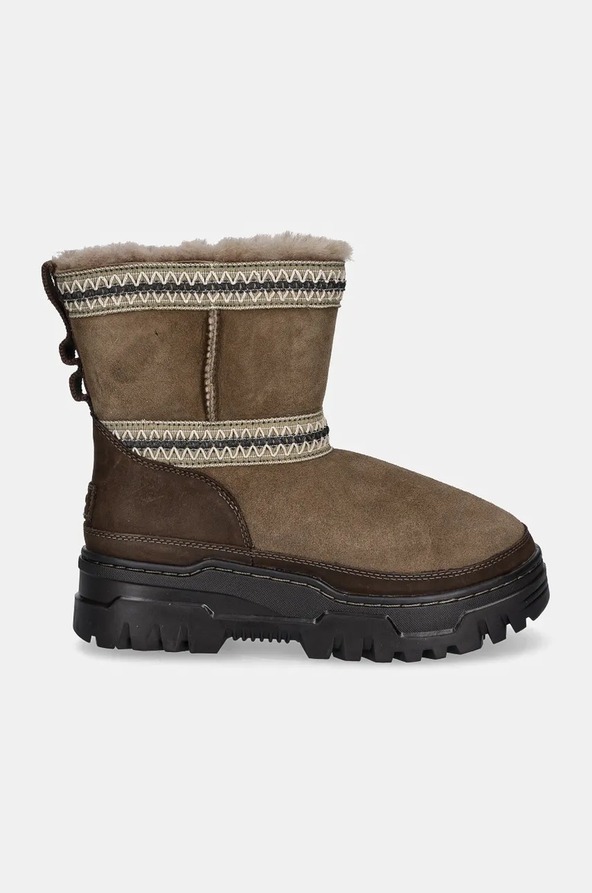UGG snow boots Classic Mini Trailgazer brown color 1158322-HCK at