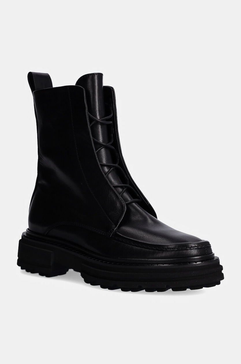 【THEAIRTOWN】tissue embo ops Ecco sztyblety skórzane Metropole Oslo Chelsea damskie kolor