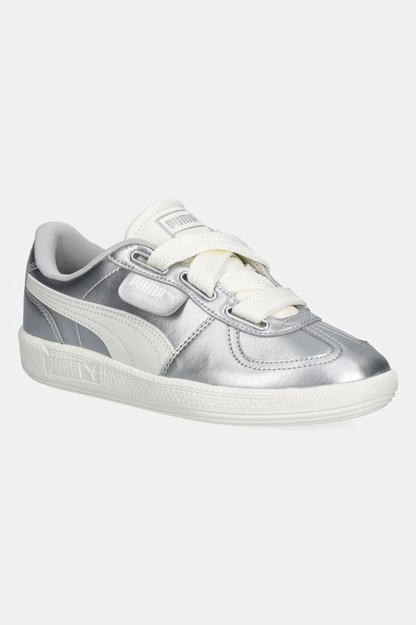 Puma fur shoes silver shop