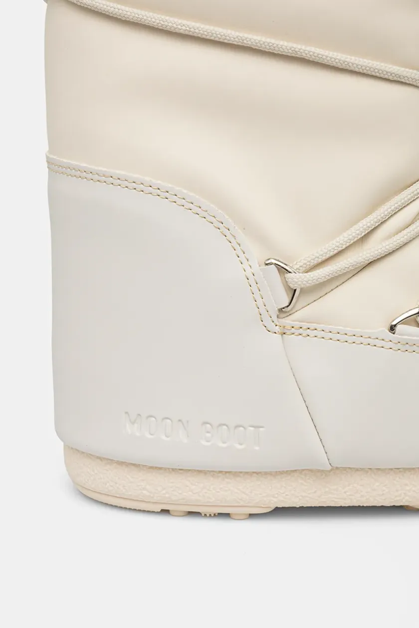 Moon Boot cizme de iarna MB ICON RUBBER culoarea bej, 80D1402760 L002 Moon Boot cizme de iarna MB ICON RUBBER culoarea bej, 80D1402760 L002