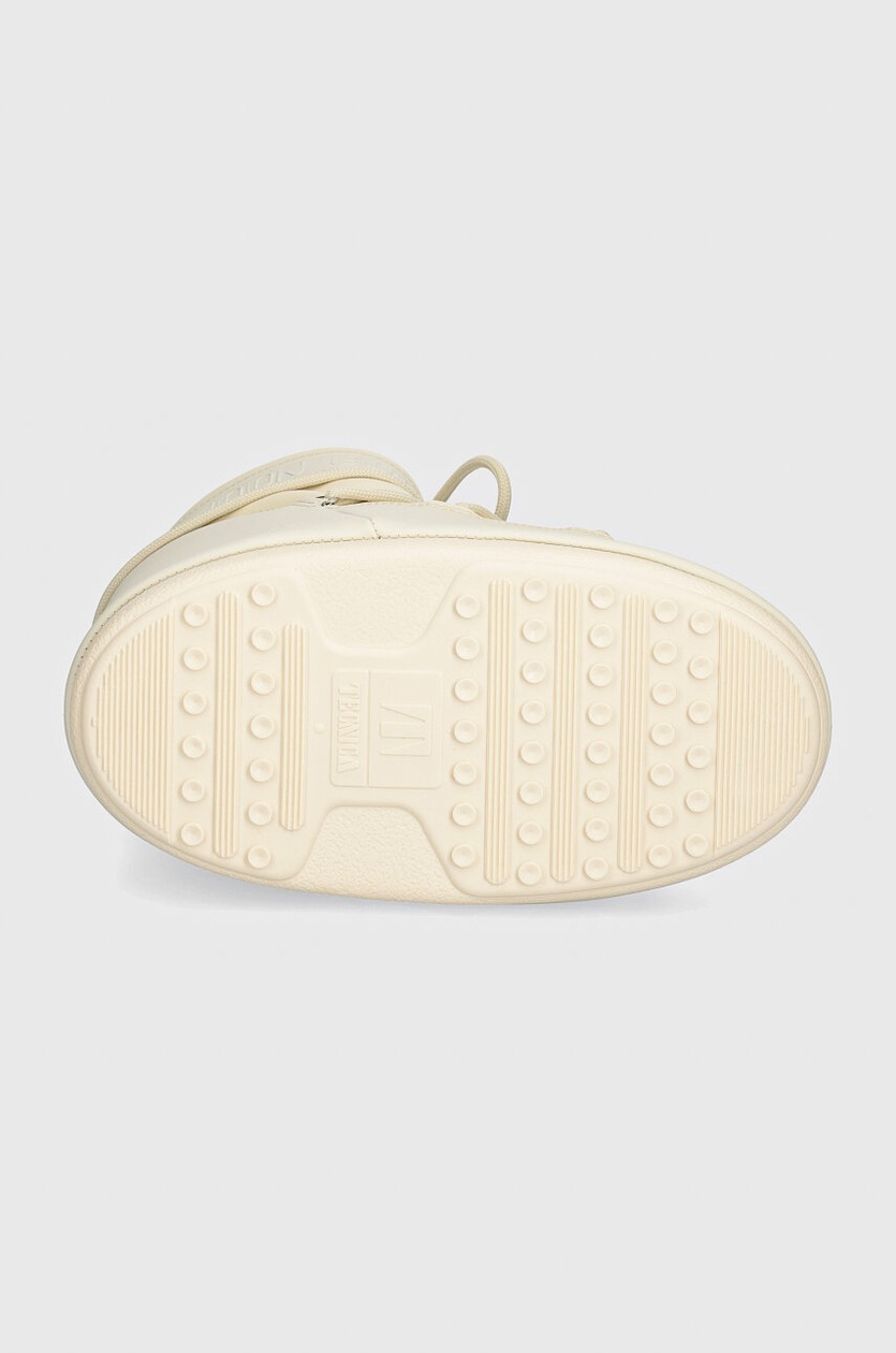 Stivali Moon Boot Icon Low Rubber Panna – 80D1409380 L002, Taglia Unica 36/38, Isolanti E Antiscivolo
