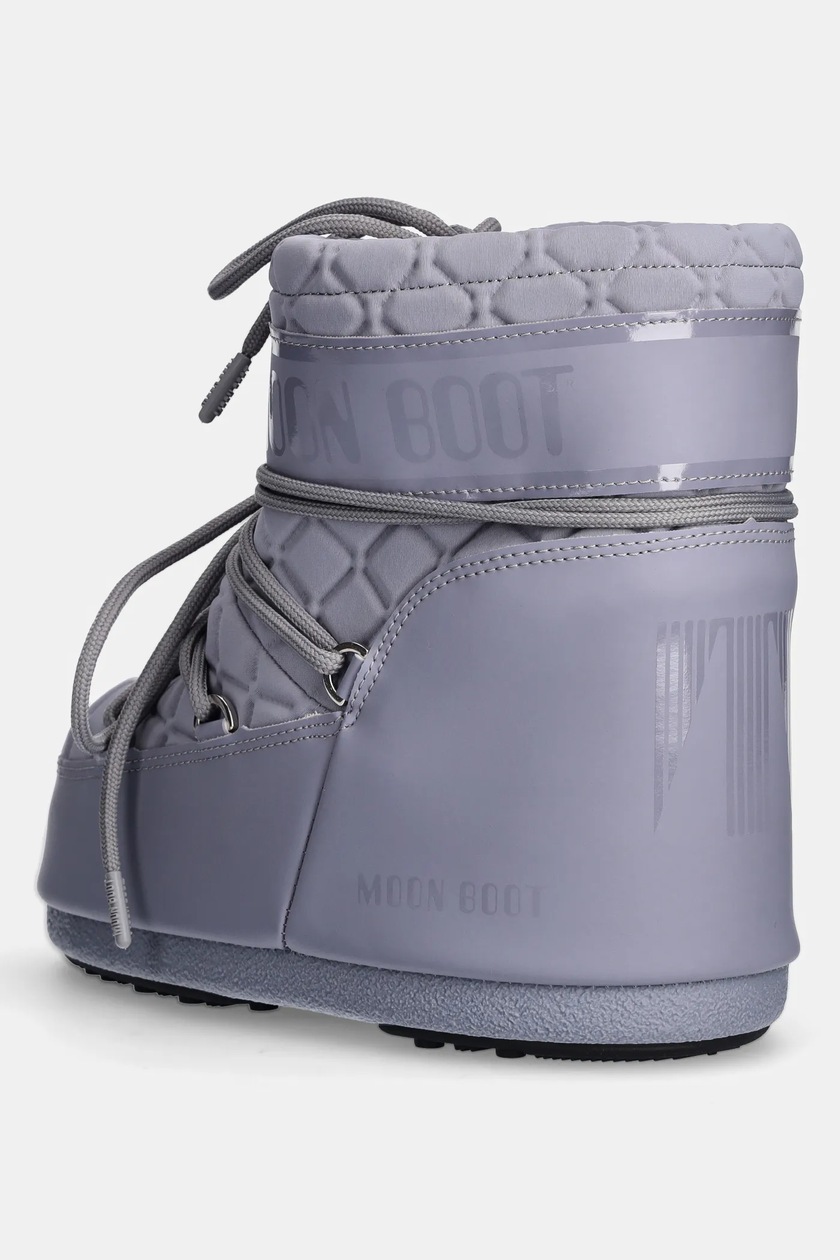 Moon Boot śniegowce MB ICON LOW QUILT kolor szary 80D1409540