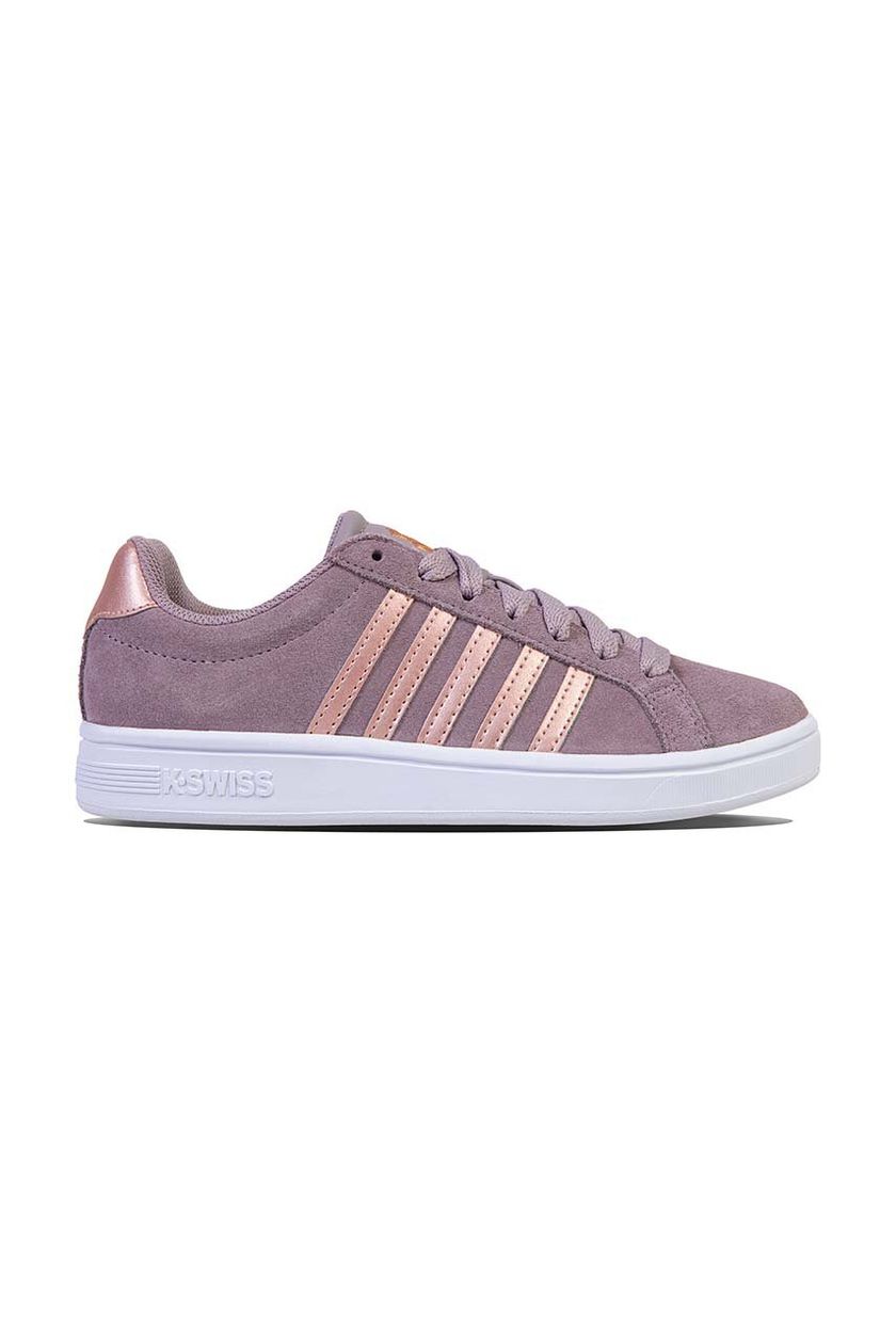 Adidas grand court k rose gold best sale