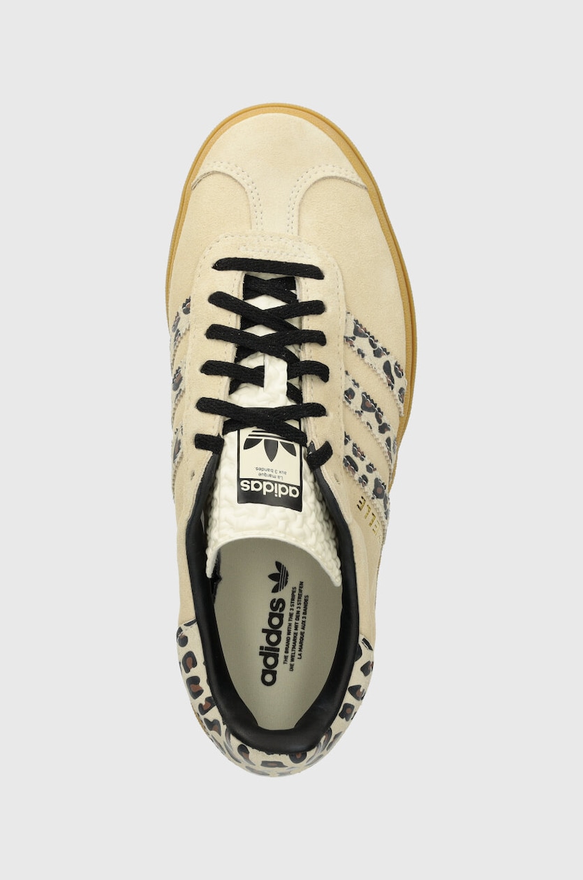 adidas Originals suede sneakers Gazelle Bold W beige color JI1370 at PRM US