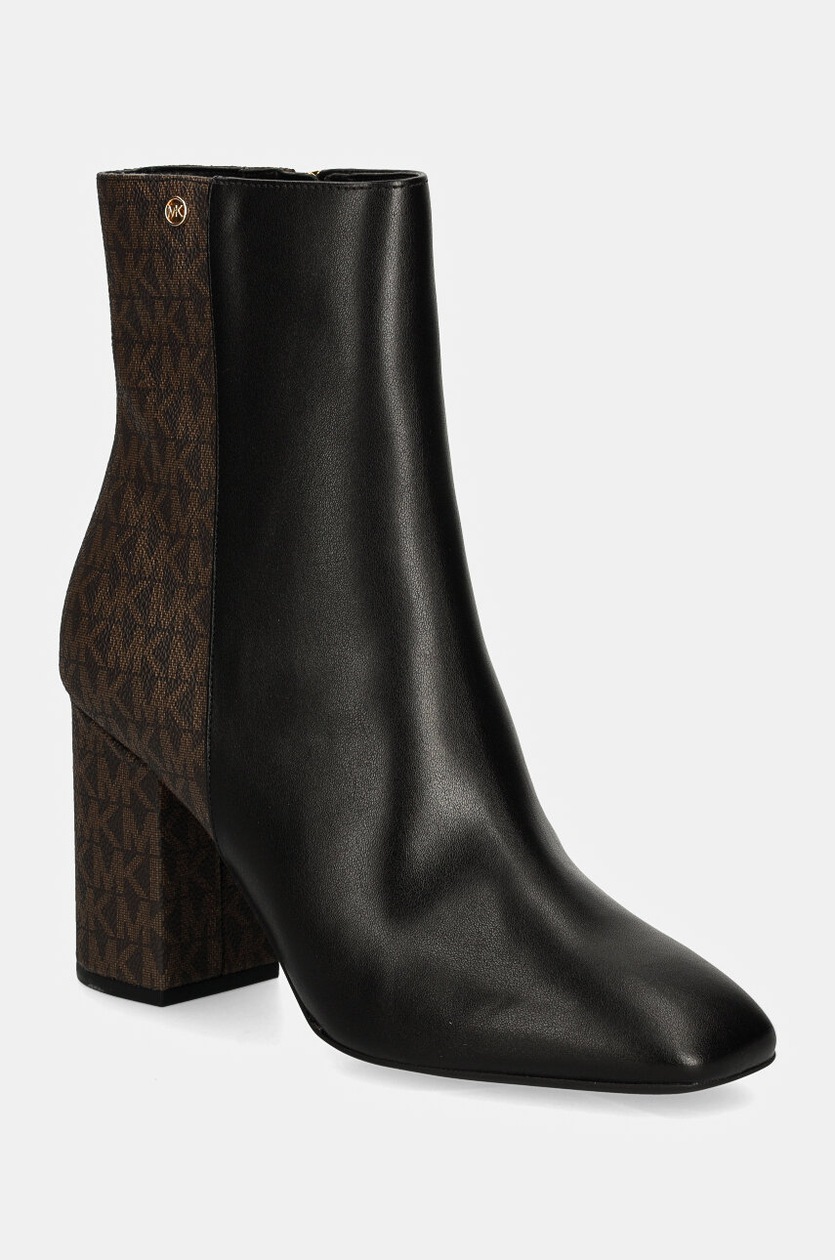 MICHAEL Michael Kors botki Hazel damskie kolor czarny na