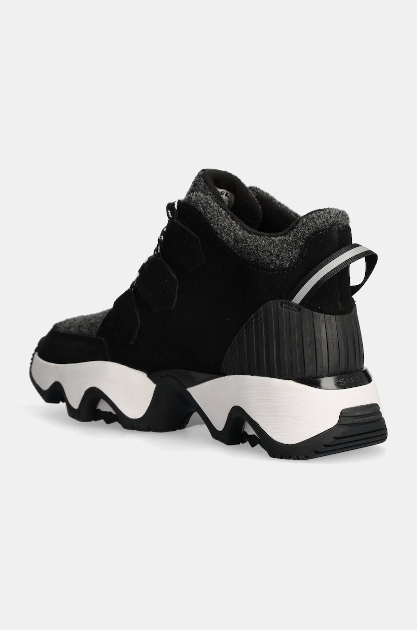 Sorel kinetic sneaker black deals