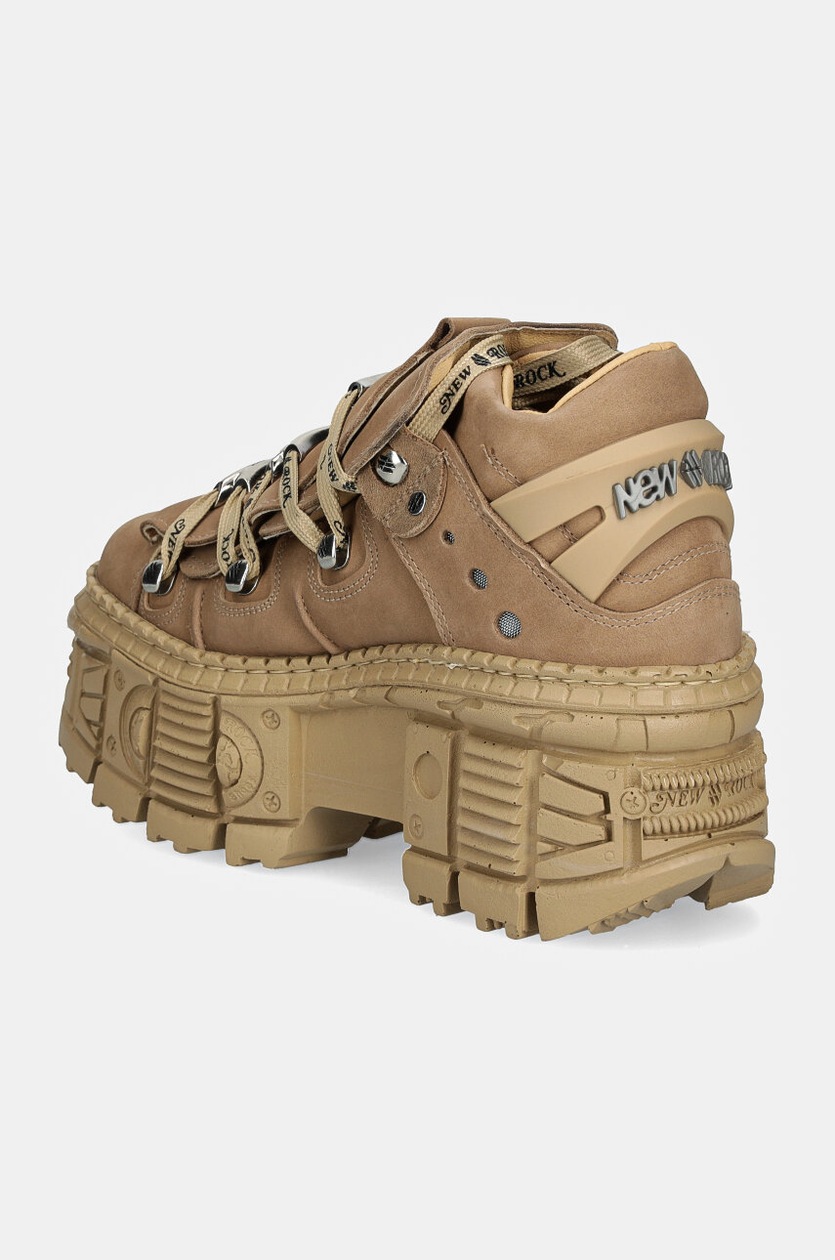 WATAGE！RockRock New Rock nubuck sneakers SOFTY SAFARI TANK CASCO CUERDA beige