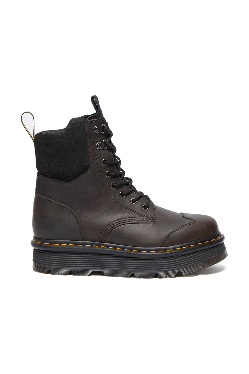 Dr. Martens stivali da motociclista in pelle Zebzag 8 Tie ANSWEAR