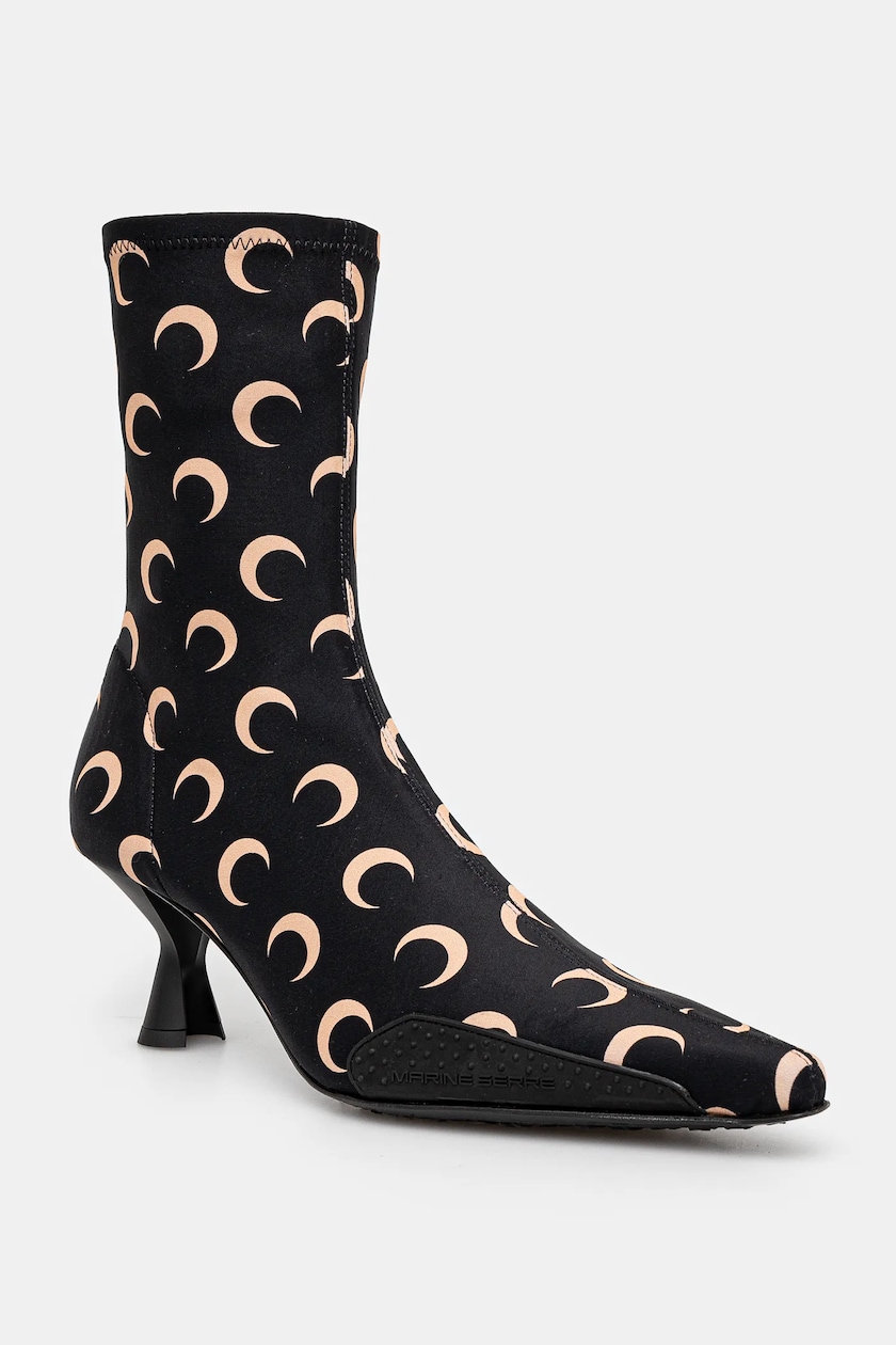 Marine Serre Spoor 80mm Lace-up Boots In Black | ModeSens